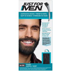 Just For Men Moustache & Beard M-55 Real Black 55 g
