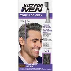 Just For Men - Touch of Grey - Haarkleuring - Natuurlijk - Vrij van Peroxide