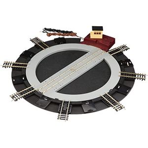 Hornby R070 OO Gauge gemotoriseerde draaitafel, modeltreinaccessoires voor het toevoegen van landschap, diorama's, bos, gebouwen en meer tot 00 gauge modelspoorweg - schaal 1:76