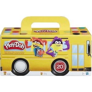 Play Doh Super Color Pack - 20 Play-Doh Potjes - Boetseerklei - 1680 gram Play-Doh - Knutselen voor kinderen