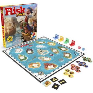 Risk Junior - Bordspel - Piratenthema - Voor 2 tot 4 Spelers - Vanaf 5 Jaar
