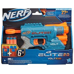 NERF Elite 2.0 Volt SD-1 E9952EU4 - Speelgoedblaster voor Kinderen vanaf 8 jaar - Inclusief 6 Darts - Bereik tot 27 meter