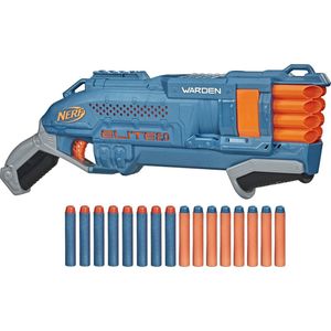 NERF Elite 2.0 Warden DB-8 Blaster - Schiet 2 Darts Tegelijk - Inclusief 8 Darts