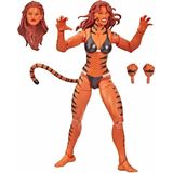 Marvel Hasbro Legends Series Avengers, Marvel's Tigra verzamelfiguur 15 cm en 3 accessoires, voor kinderen, vanaf 4 jaar F1124
