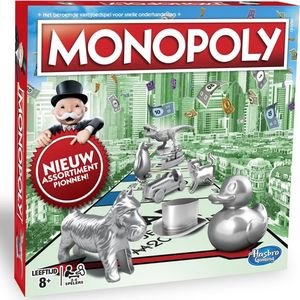 Hasbro Monopoly Classic - Bordspel voor 2-6 spelers vanaf 8 jaar