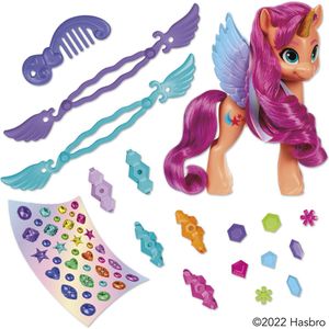 My Little Pony - Sunny Starscout - Verzamelfiguur - Oranje - 15 cm - 17 Accessoires