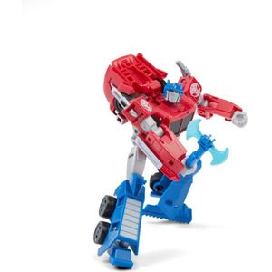 Transformers EarthSpark, Optimus Prime Deluxe Class 12,5 cm, robotspeelgoed voor kinderen, vanaf 6 jaar