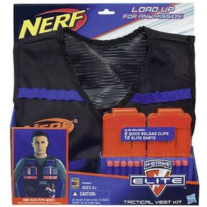 Nerf - N-Strike Elite - Tactical Vest Kit - Inclusief Darts en Clips