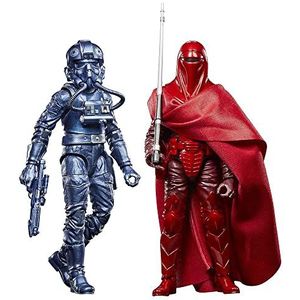 Star Wars The Black Series, Graphite Collection, Keizerwacht en TIE-piloot, 15 cm grote figuren