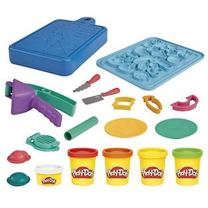 Play-Doh Little Chef's Kit, boetseerdeeg, 14 keukenaccessoires, kleuterspeelgoed