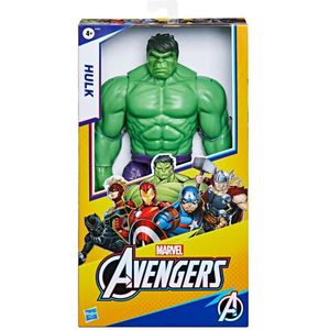 Marvel Avengers Titan Hero-reeks Blast Gear Deluxe Hulk-actiefiguur van 30 cm, voor kinderen vanaf 4 jaar