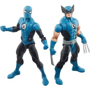 Hasbro - Marvel Legends - Set van 2 Actiefiguren - Wolverine en Spider-Man - 15 cm