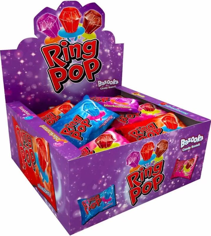 Ring Pop Snoep - 24 Stuks