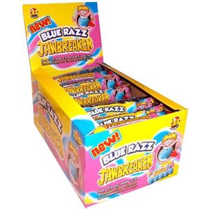 Jawbreaker Blue Razz Snoep - 40 x 4- pack