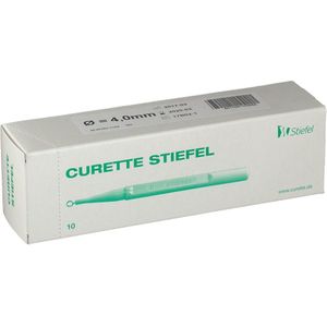 Stiefel - Curette - 4 mm - 10 Stuks - Medische Curette
