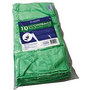 Ramon Hygiene 10 microvezeldoeken groen 40x40 cm 740g CT