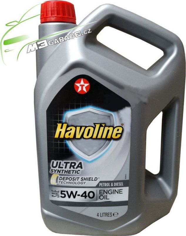 Texaco Havoline ultra 5w-40 - 4 liter