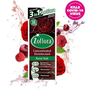 zoflora concentrated disinfectant rose noir