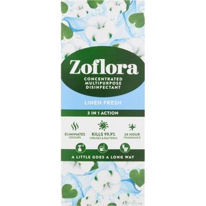 Zoflora Geconcentreerd Schoonmaakmiddel Linnen Fresh 120 ML Allesreiniger