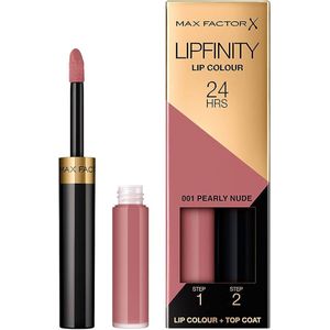 Max Factor - Lipfinity 24HR - Lip Colour - 001 Pearly Nude