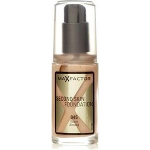 Max Factor Second Skin Foundation 045 warm almond