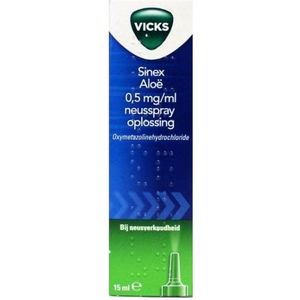 Vicks Sinex aloë neusspray 15ml