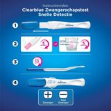 Clearblue zwangerschapstest - Snelle detectie - 1 zelftest