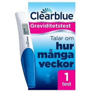 Clear Blue Digital graviditetstest med veckoindikator, 1 st