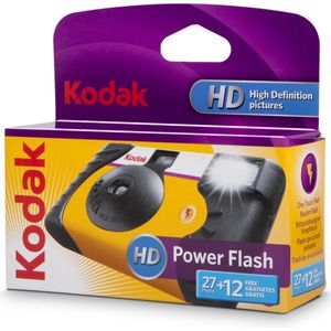 Kodak Power Flash Wegwerpcamera Met ingebouwde flitser 39 opnames