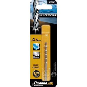 Piranha HI-TECH Kobalt metaalboor 4,5mm X50097