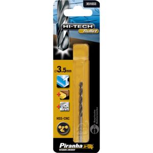 Piranha HI-TECH bullet metaalboor 3,5mm X51033