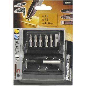 Piranha Schroefbitset - Bitset - Schroevenbits - X60480 (7-delig)