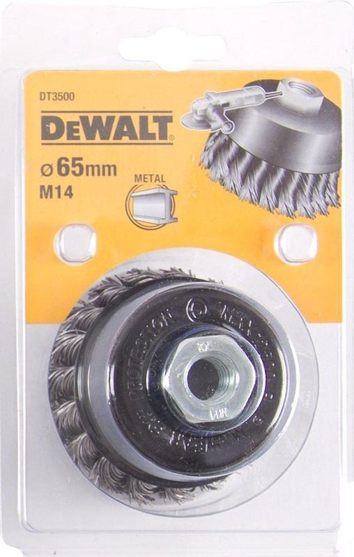Dewalt - Draadborstel - Geknoopt - 18 mm Draadlengte - 65 mm Diameter - M14