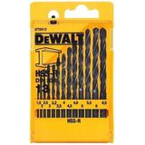 DEWALT DT5912 HSS-R - DIN338 Jobs boorset (13 stuks), geel