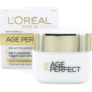 Loreal Age Perfect Re-Hydrating Cream Anti-Sagging + Anti-Age Spots Day 50 ml
