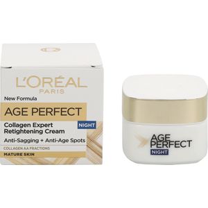 L'Oreal Nachtcrème - Age Perfect 50 ml.