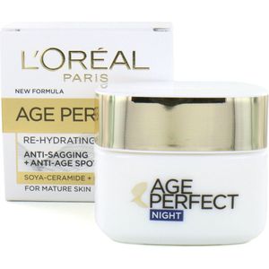 L'Oreal - Nachtcrème - Age Perfect - 50 ml