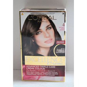 L'Oréal - Excellence - Haarkleur - Natuurlijk Donkerbruin - 4