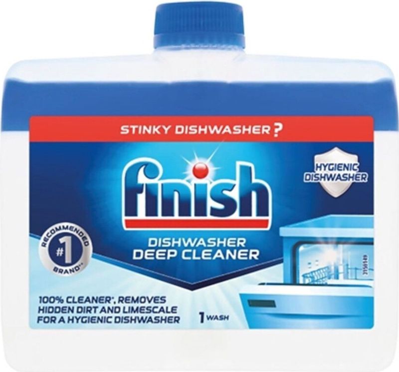 Finish Vaatwasmachine Dieptereiniger 250ml - Verwijdert Verborgen Vuil & Kalkaanslag