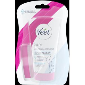 Veet Ontharingscreme in shower gevoelige huid 150ml