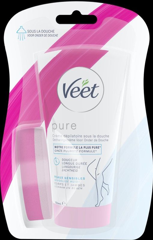 Veet - Ontharingscrème - Gevoelige Huid - In Douche - 150 ml