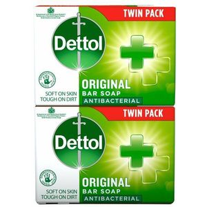 Dettol Original Antibacteri&euml;le Zeep Duo pack 2 x 100 g