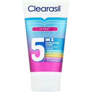Clearasil Ultra 5in1 Exfoliating Scrub 150 ml