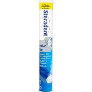 Steradent Reinigingstabletten - Active Plus 30 Tabletten