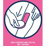 Veet - In Shower Ontharingscrème - Gevoelige Huid - 150 ml - Ontharingscrème voor Onder de Douche