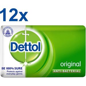 Dettol Anti-bacteriele Zeeptablet 12 x 100g