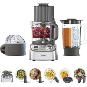 Kenwood FDM72.990SS, 3 l, Edelstahl, 1,5 l, 1,5 l, Kunststoff, Glas