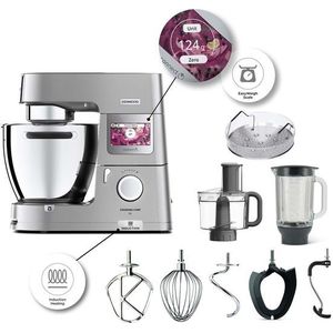Kenwood Keukenrobot Cooking Chef XL met geïntegreerde weegschaal en kookfunctie KCL95.424SI