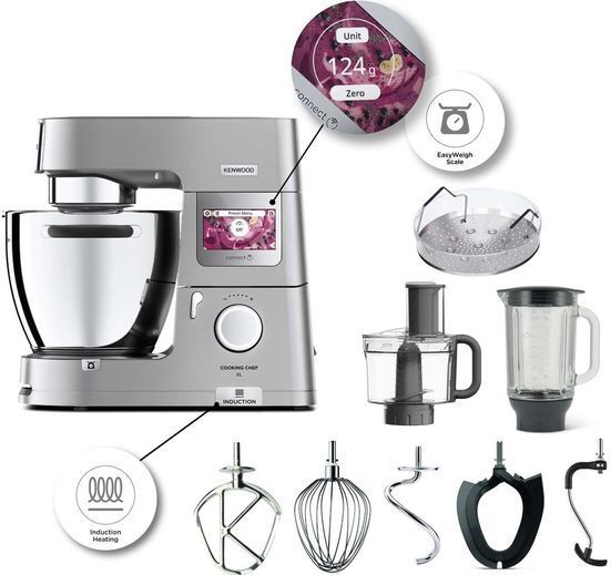 Kenwood Cooking Chef XL KCL95.424SI - Keukenmachine - Zilver