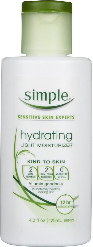 Simple - Hydraterende Lichtgewicht Moisturizer - 125 ml